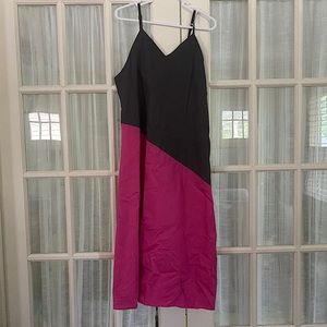 Midi two toned dress from Italy